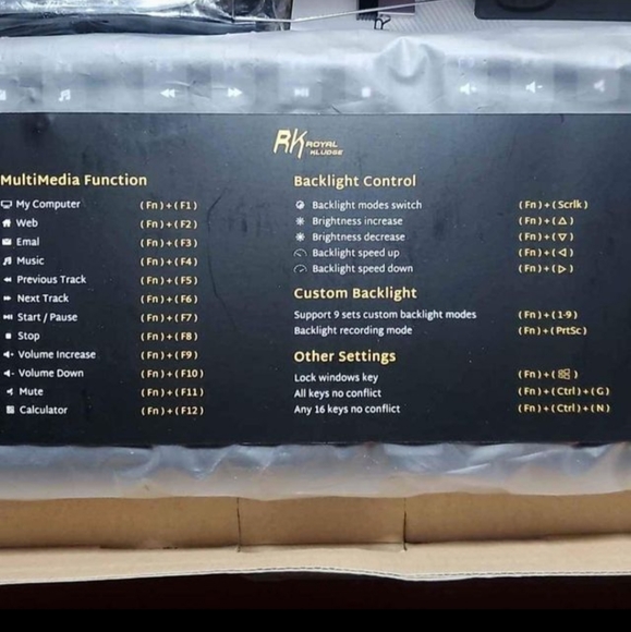 Royal Kludge gaming keyboard - Picture 2 of 5